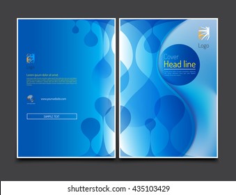 vector business brochure, template design. suitable use for artwork.
