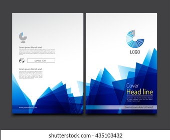 vector business brochure, template design. suitable use for artwork.