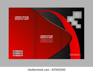 Vector Business Brochure Template Design
