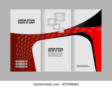 Vector Business Brochure Template Design
