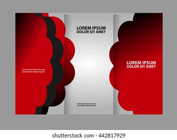 Vector Business Brochure Template Design
