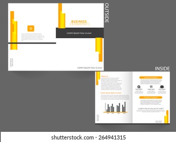 Vector Business Brochure template for multiple uses.