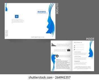 Vector Business Brochure template for multiple uses.