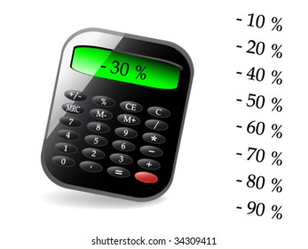 Vector business calculator