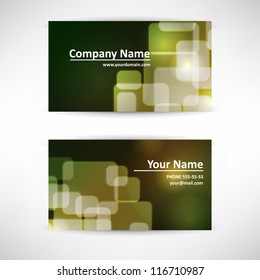 vector business card