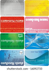 vector business card