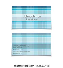 vector business card