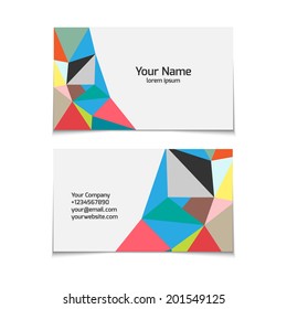 vector business card