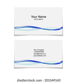 vector business card