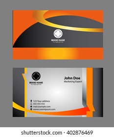 Vector business card
