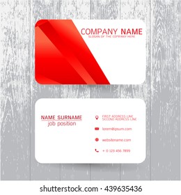 vector Business card