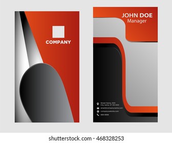 Vector business card
