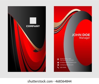 Vector Business Card 
