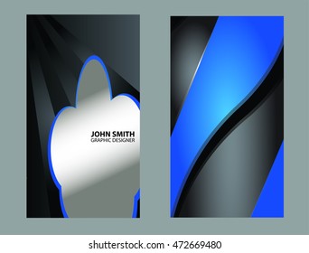 Vector business card
