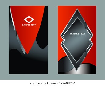 Vector business card
