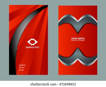 Vector business card

