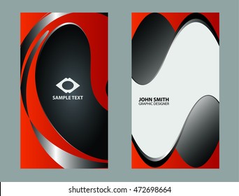 Vector business card
