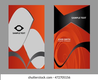 Vector business card
