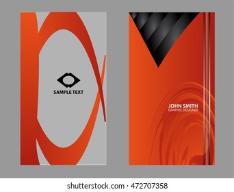 Vector business card
