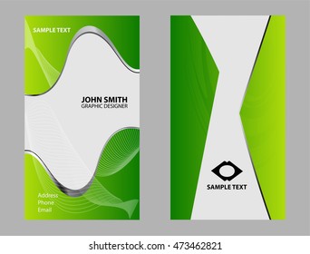 Vector business card
