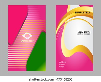 Vector Business Card 
