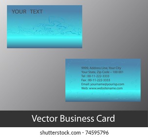 vector business card