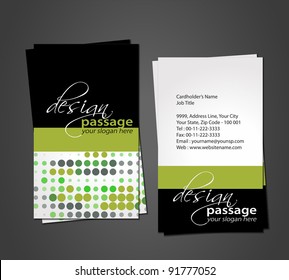 vector business card