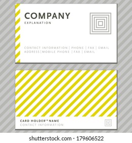  Vector business card with abstract background. Business card template.