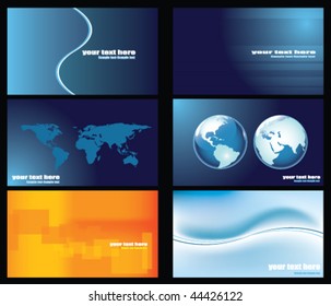 vector business card or background