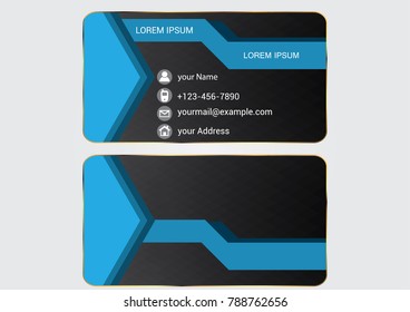 Vector Business card vector background. illustration vector design