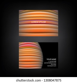vector business card design