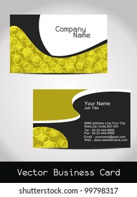 vector business card design