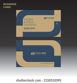 vector business card design for corporate and any best company use