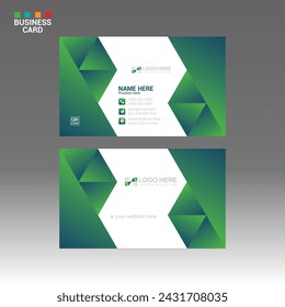 vector business card design for corporate and any best company use