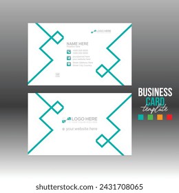 vector business card design for corporate and any best company use