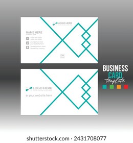 vector business card design for corporate and any best company use