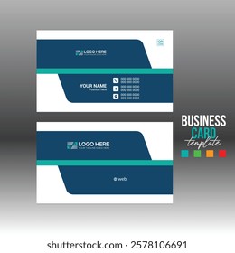 vector business card design for corporate and any best company use