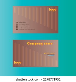 modelo de diseño de tarjetas de visita vector