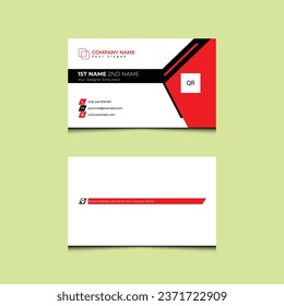 Vector Business Card Design Temp