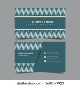 Vector Business Card Design Template