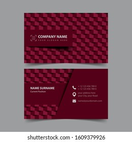 Vector Business Card Design Template