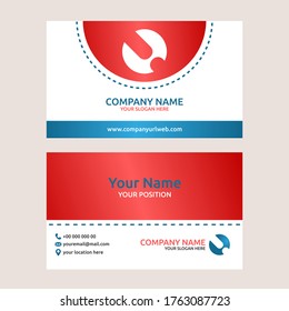 Vector of Business Card Design Template