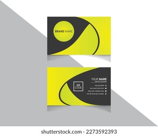 Plantilla de diseño de tarjetas de visita de vectores