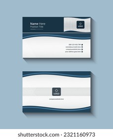 vector business card design template