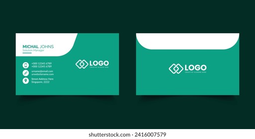 vector business card design template 