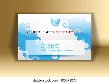 Vector business card .EPS10