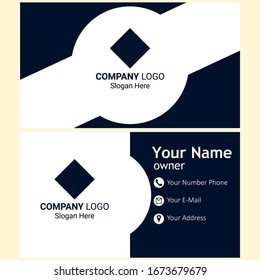 vector of business card, good for owner company