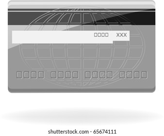 vector business card icon