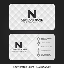 Vector Business Card Modern Design Template