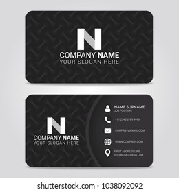 Vector Business Card Modern Design Template